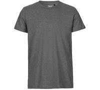 Neutral Herren T-Shirt Fit aus Bio-Fairtrade-Baumwolle - Dunkel meliert | 5XL