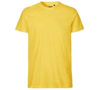 NE61001 Neutral Herren enganliegendes T-Shirt Yellow XXL