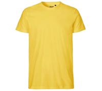 NE61001 Neutral Herren enganliegendes T-Shirt Yellow XL