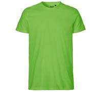 Neutral Mens Fitted T-Shirt, Farbe:Lime, Größe:3XL