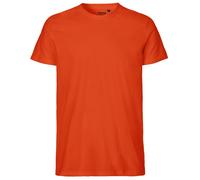 Neutral Herren T-Shirt Fit aus Bio-Fairtrade-Baumwolle - Orange | 3XL
