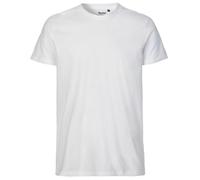 Neutral Bio-Herren-T-Shirt mit Rundhalsausschnitt, white, Gr. M