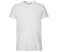 Neutral Bio-Herren-T-Shirt mit Rundhalsausschnitt, white, Gr. S