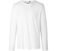 Neutral Herren T-Shirt langarm O61050 white M