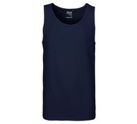 Neutral Bio-Herren-Tanktop mit Rundhalsausschnitt, navy, Gr. S
