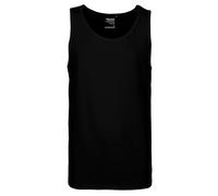 Neutral Bio-Herren-Tanktop mit Rundhalsausschnitt, schwarz, Gr. XL