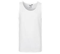 Neutral Bio-Herren-Tanktop mit Rundhalsausschnitt, weiß, Gr. XL