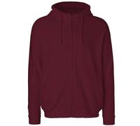 Neutral® Herren Unisex College Hoodie Hoody Kapuzenpullover Kapuzenpulli Bordeaux 3XL