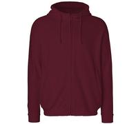 Neutral® Herren Unisex College Hoodie Hoody Kapuzenpullover Kapuzenpulli Bordeaux XS