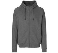 Neutral® Herren Unisex College Hoodie Hoody Kapuzenpullover Kapuzenpulli Dark Heather 3XL