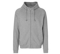 NE63401 Neutral Unisex Kapuzenjacke mit verborgenem Reißverschluss Sports Grey XL