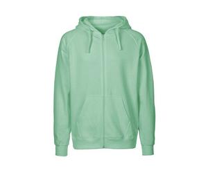 Neutral® Herren Unisex College Hoodie Zoodie Hoody Kapuzenjacke Sweatjacke Dusty Mint M