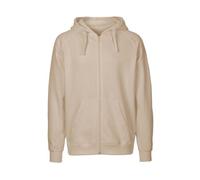 Neutral® Herren Unisex College Hoodie Zoodie Hoody Kapuzenjacke Sweatjacke Sand 2XL