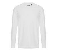 Neutral® Herren / Unisex Langarm T-Shirt Rundhals Recycled Sportshirt Unterziehshirt Weiss M