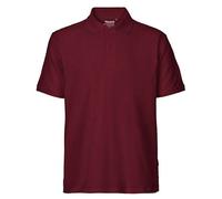 Neutral® Herren Unisex Poloshirt Pique Polo Bordeaux S