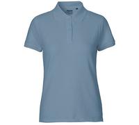 Neutral Herren Poloshirt Classic aus Bio-Fairtrade-Baumwolle - Dusty indigo | XXXL