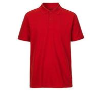 Neutral Herren Poloshirt Classic aus Bio-Fairtrade-Baumwolle - Rot | L