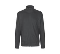 Neutral® Herren Unisex Sweatjacke ohne Kapuze hoher Kragen Charcoal L