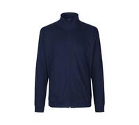 Neutral® Herren Unisex Sweatjacke ohne Kapuze hoher Kragen Navy M