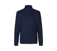 Neutral® Herren Unisex Sweatjacke ohne Kapuze hoher Kragen Navy XS