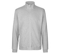 Neutral® Herren Unisex Sweatjacke ohne Kapuze hoher Kragen Sports Grey L