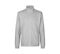 Neutral® Herren Unisex Sweatjacke ohne Kapuze hoher Kragen Sports Grey XL