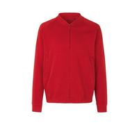 Neutral® Herren Unisex Sweatjacke ohne Kapuze Rot L
