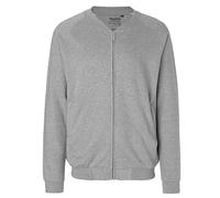 Neutral® Herren Unisex Sweatjacke ohne Kapuze Sports Grey XS