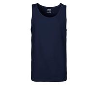 Neutral Bio-Herren-Tanktop mit Rundhalsausschnitt, navy, Gr. L