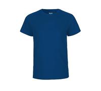 Neutral Kids Short Sleeved T-Shirt, 100% Bio-Baumwolle. Fairtrade, Oeko-Tex und Ecolabel Zertifiziert, Textilfarbe: Royalblau, Gr.: 152/158