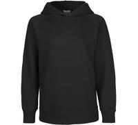 Neutral Kinder Kapuzen-Sweatshirt aus Bio-Fairtrade-Baumwolle - Schwarz | 116/122