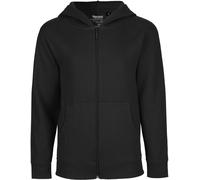 Neutral Kinder Bio Kapuzen Sweatjacke O13301 black 128/134