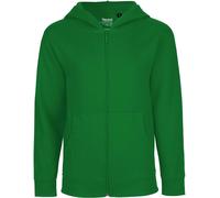 Neutral Kinder Bio Kapuzen Sweatjacke O13301 green 92/98