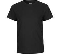 Neutral Sensitive Skin Kinder-T-Shirt Bio-Fairtrade-Baumwolle Rundhals Schwarz Gr. 104/110