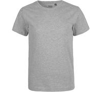 Neutral Bio-Kinder-T-Shirt mit Rundhalsausschnitt, sport grey, Gr. 116/122