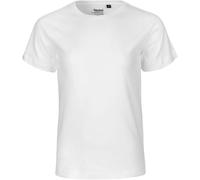 Neutral Kinder T-Shirt kurzarm Rundhalsausschnitt Bio-Fairtrade-Baumwolle Weiß 152/158
