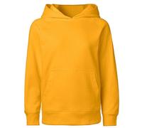 Neutral® Kinder Collegehoody Kapuzenpullover Kapuzenpulli Sweatshirt Gelb 128/134