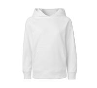 Neutral® Kinder Collegehoody Kapuzenpullover Kapuzenpulli Sweatshirt Weiß 116/122