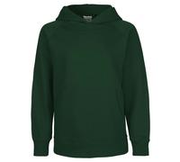 Neutral Kinder Kapuzen-Sweatshirt aus Bio-Fairtrade-Baumwolle - Flaschengrün | 92/98