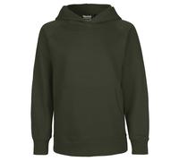 Neutral Kinder Kapuzen-Sweatshirt aus Bio-Fairtrade-Baumwolle - Military | 128/134
