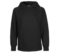 Neutral Kinder Kapuzen-Sweatshirt aus Bio-Fairtrade-Baumwolle - Schwarz | 128/134