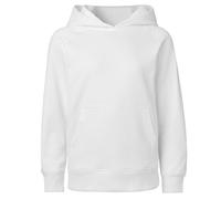 Neutral Kinder Kapuzen-Sweatshirt aus Bio-Fairtrade-Baumwolle - Weiß | 92/98