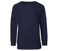 Neutral Kinder Sweatshirt ohne Kapuze aus Bio-Fairtrade-Baumwolle - Marineblau | 92/98