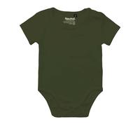 Neutral Kurzärmeliger Baby-Body aus Bio-Fairtrade-Baumwolle - Military | 80