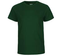 Neutral Kurzärmliges Kinder T-Shirt aus Bio-Fairtrade-Baumwolle - Flaschengrün | 128/134