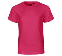 Neutral Kurzärmliges Kinder T-Shirt aus Bio-Fairtrade-Baumwolle - Rosa | 152/158