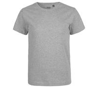 Neutral Kurzärmliges Kinder T-Shirt aus Bio-Fairtrade-Baumwolle - Sport grau | 116/122