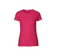 Neutral Damen T-Shirt Fit aus Bio-Fairtrade-Baumwolle - Rosa | XS