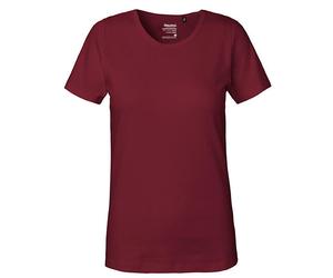 Neutral - Ladies´ Interlock T-Shirt Bordeaux - Gr. - S