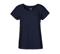 NEUTRAL LADIES LOOSE FIT T-SHIRT XS NAVY
